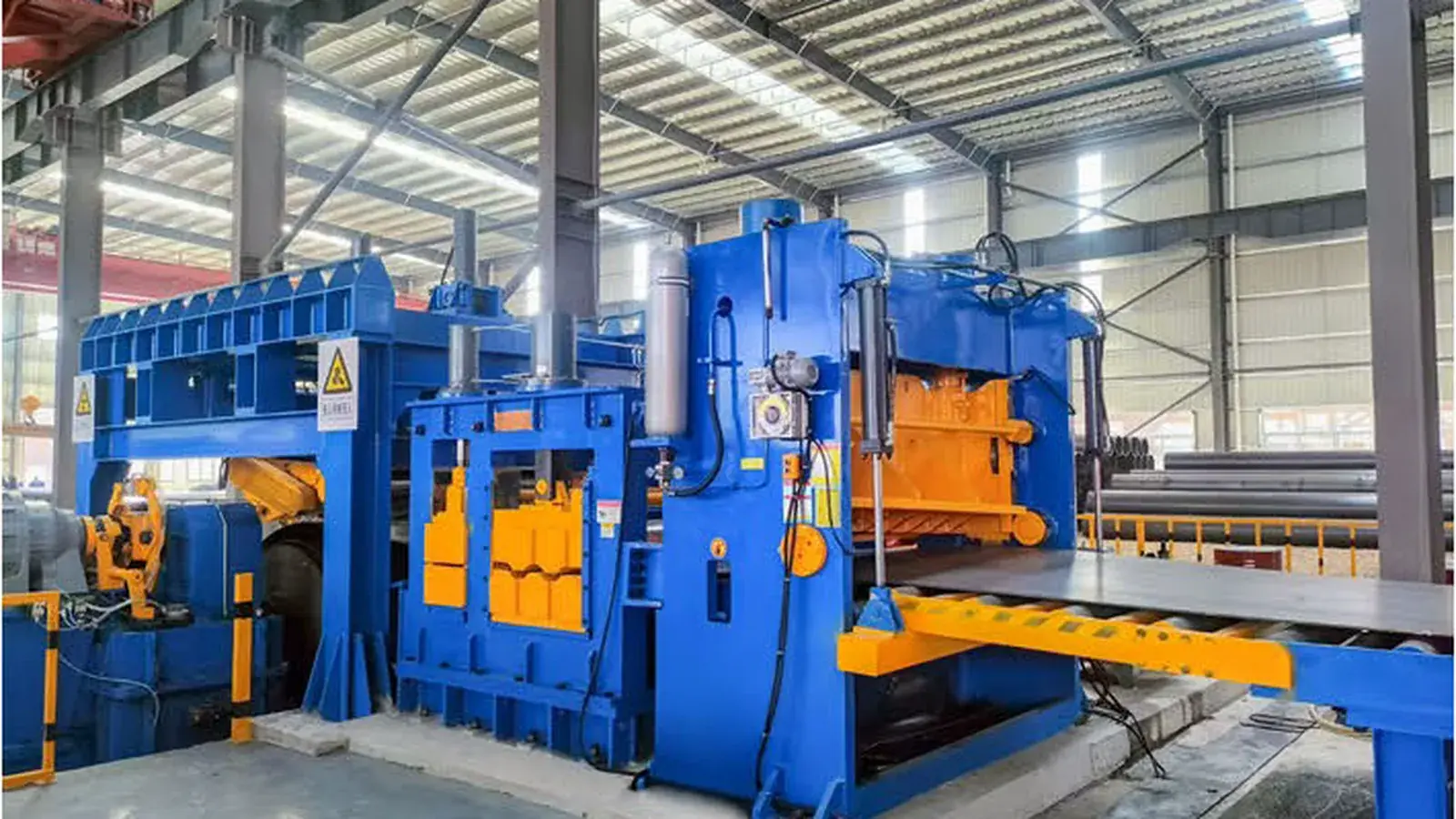 Dây chuyền xẻ tấm dày 20mm × 2000mm (Z-18-2000) — ảnh thực tế XIONGJIN — hình 3